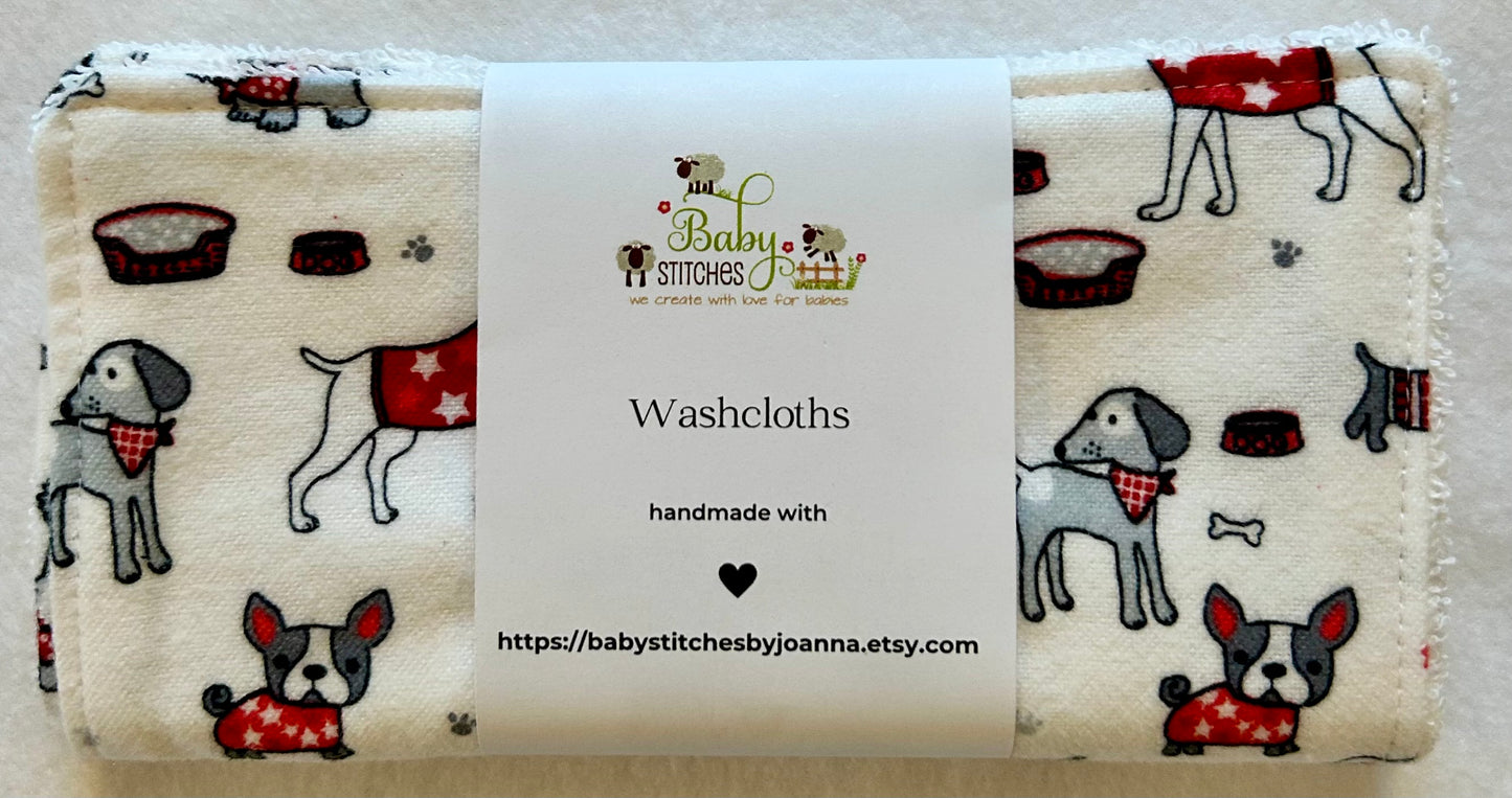 Handmade Baby Washcloths (Set of 2)
