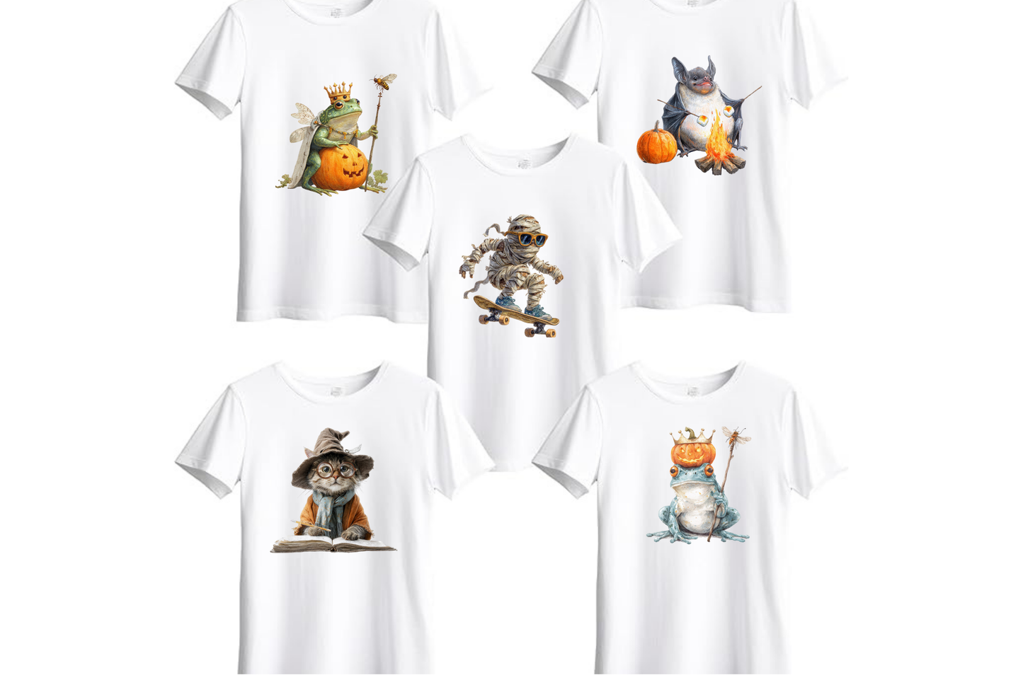 Halloween Spellbound Cat T-Shirt