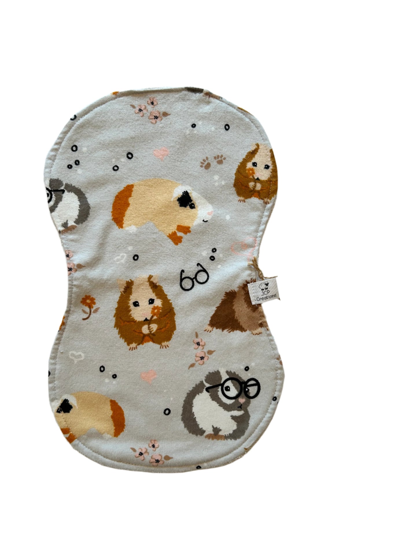 Tiny Tot Towel - Handmade Burp Cloth
