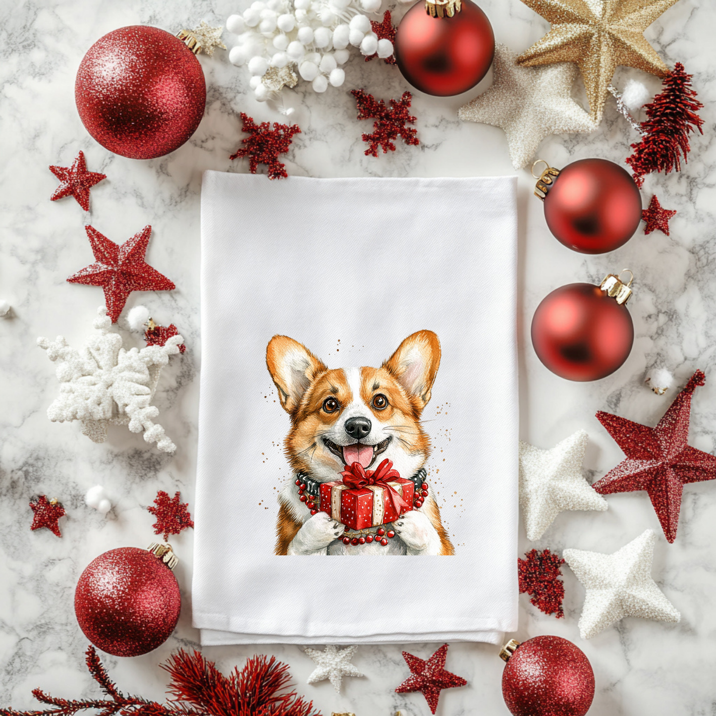Cozy Pups - Custom Kitchen Towel or Mug