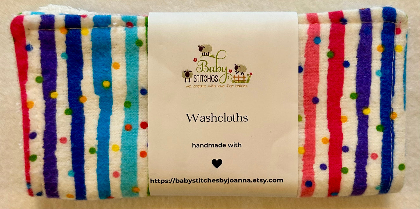Handmade Baby Washcloths (Set of 2)