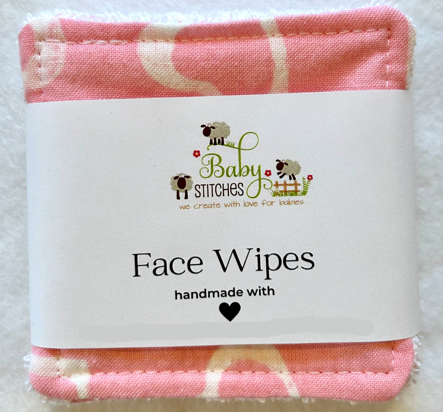 Reusable Fabric Face Wipes (Set of 4)