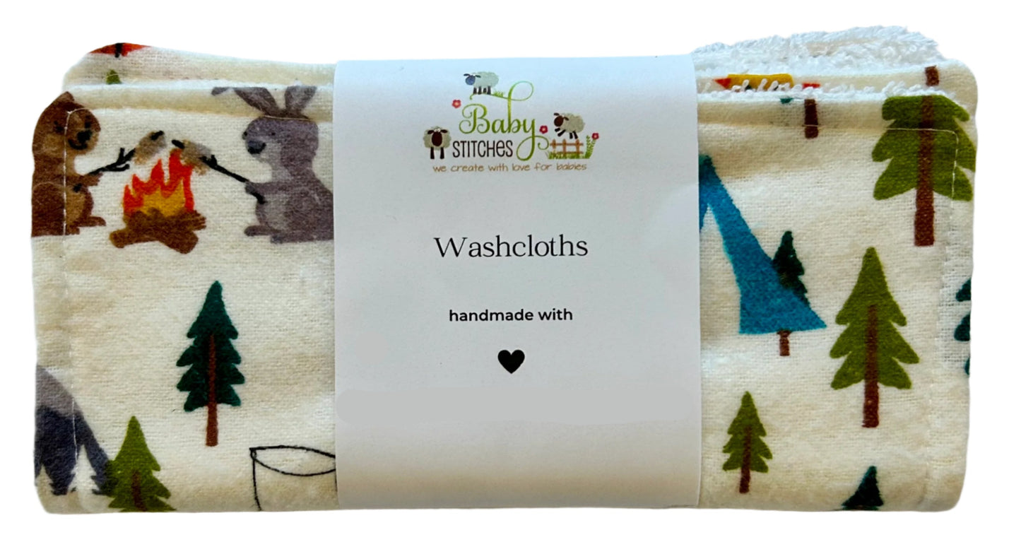 Handmade Baby Washcloths (Set of 2)