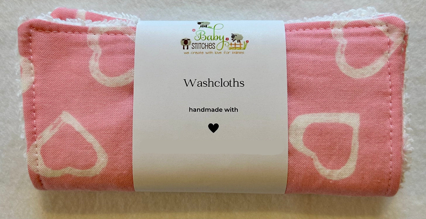 Handmade Baby Washcloths (Set of 2)