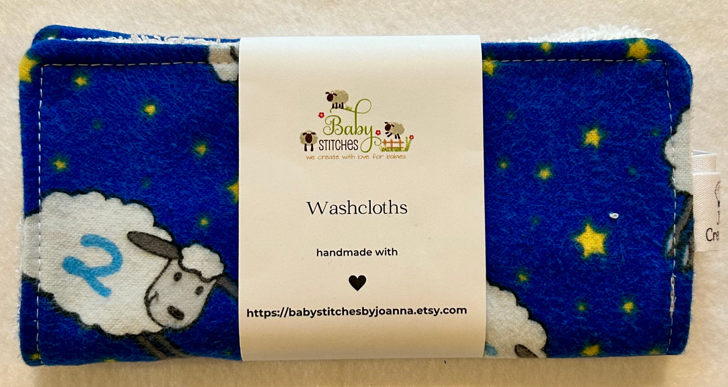 Handmade Baby Washcloths (Set of 2)