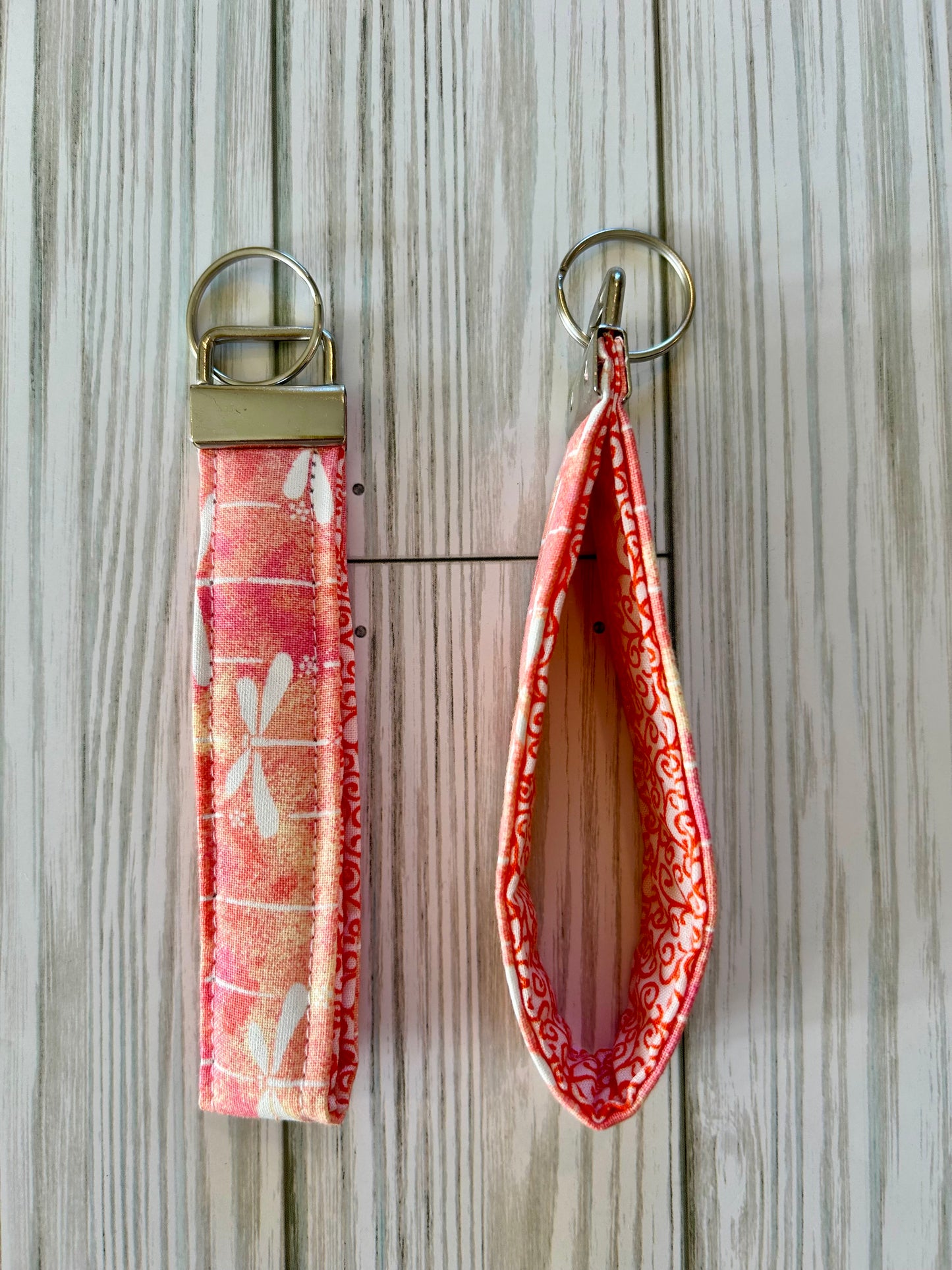 Cotton Key Chain Wristlet