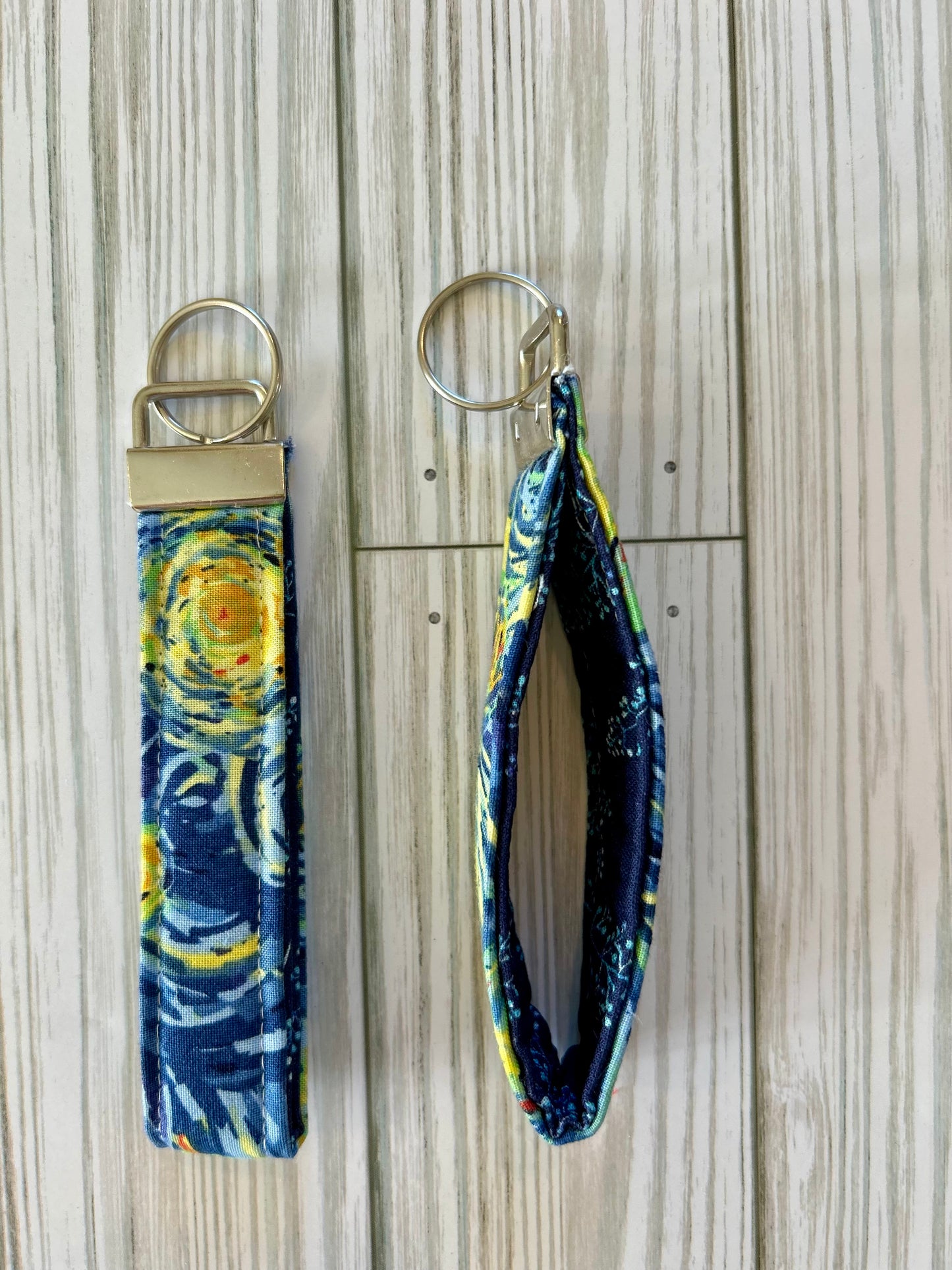 Cotton Key Chain Wristlet