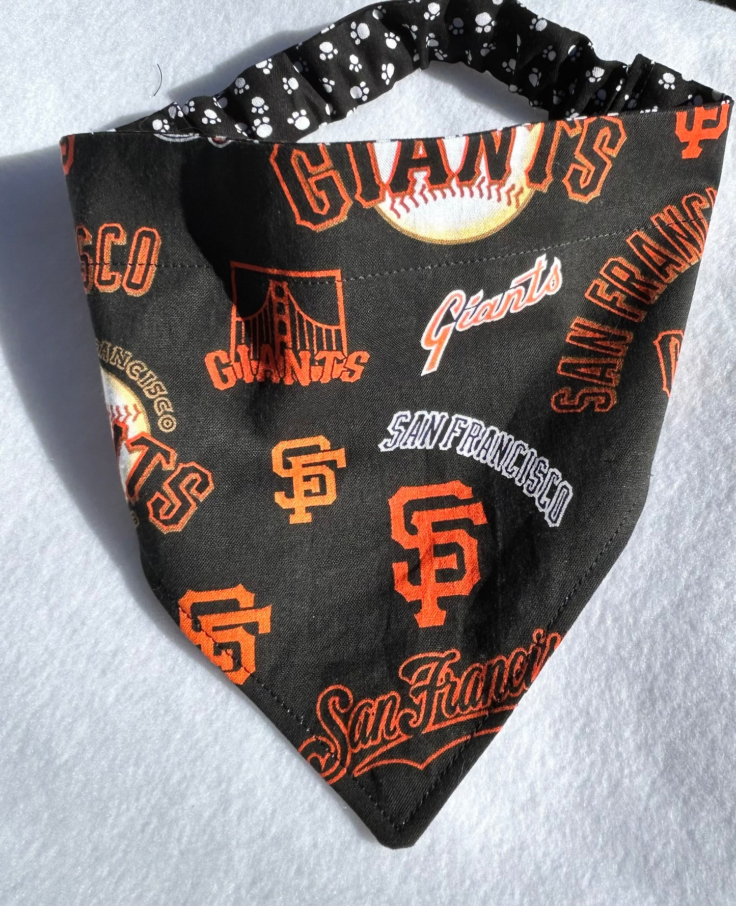SF Giants Reversible Dog Bandanas