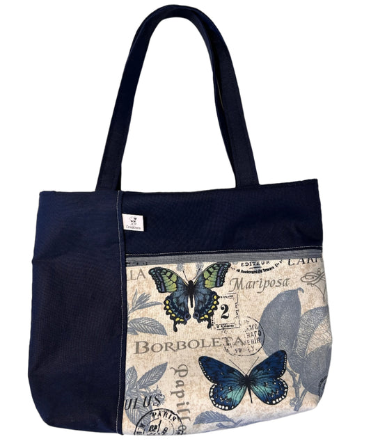 Butterfly Breezes Tote Bag - Handmade with Style!