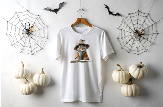 Halloween Spellbound Cat T-Shirt