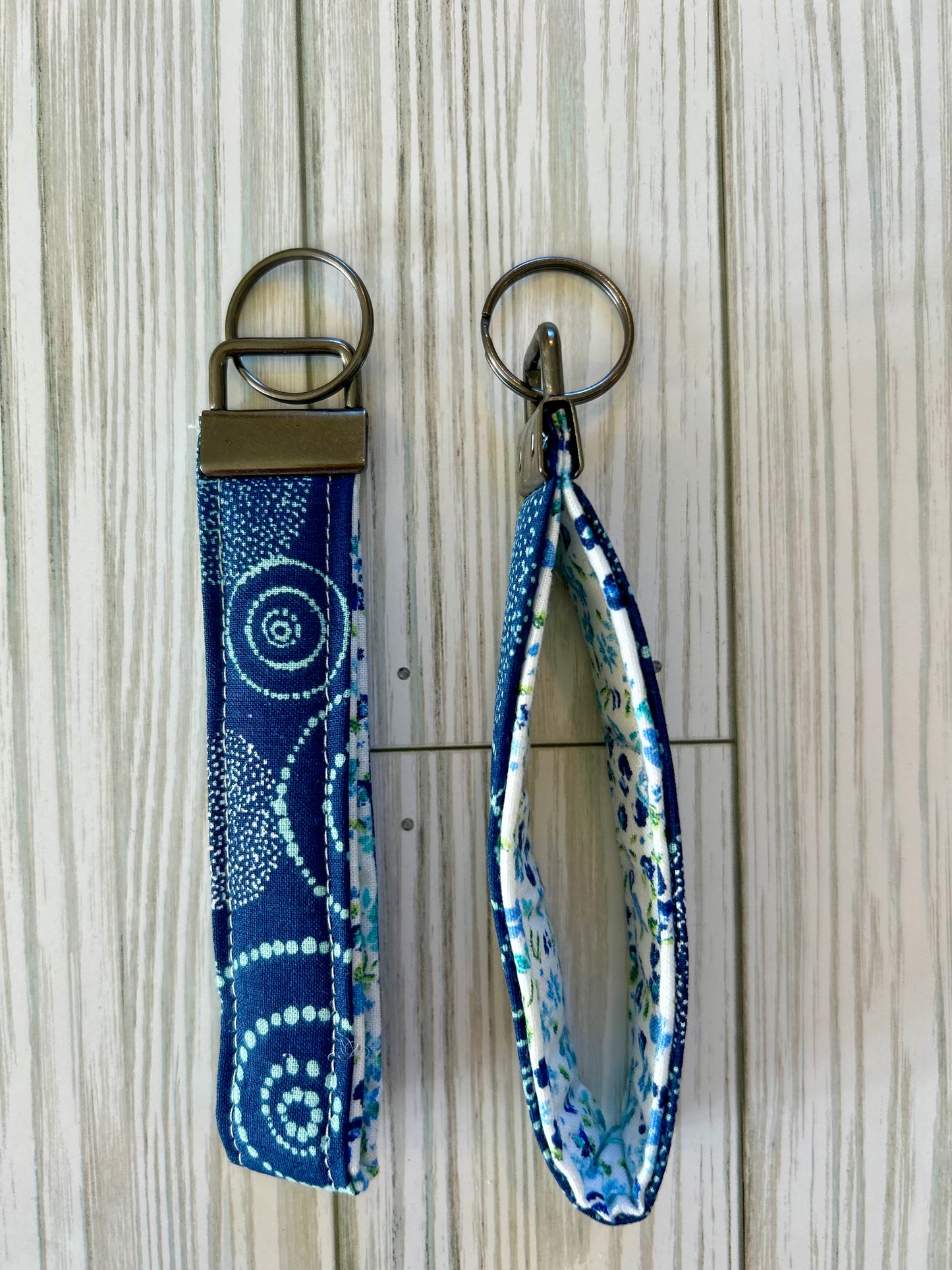 Cotton Key Chain Wristlet