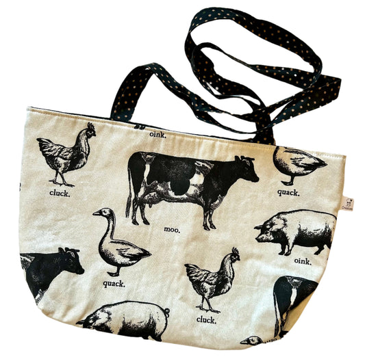 Farmers Market Tote Bag - Handmade with Style!