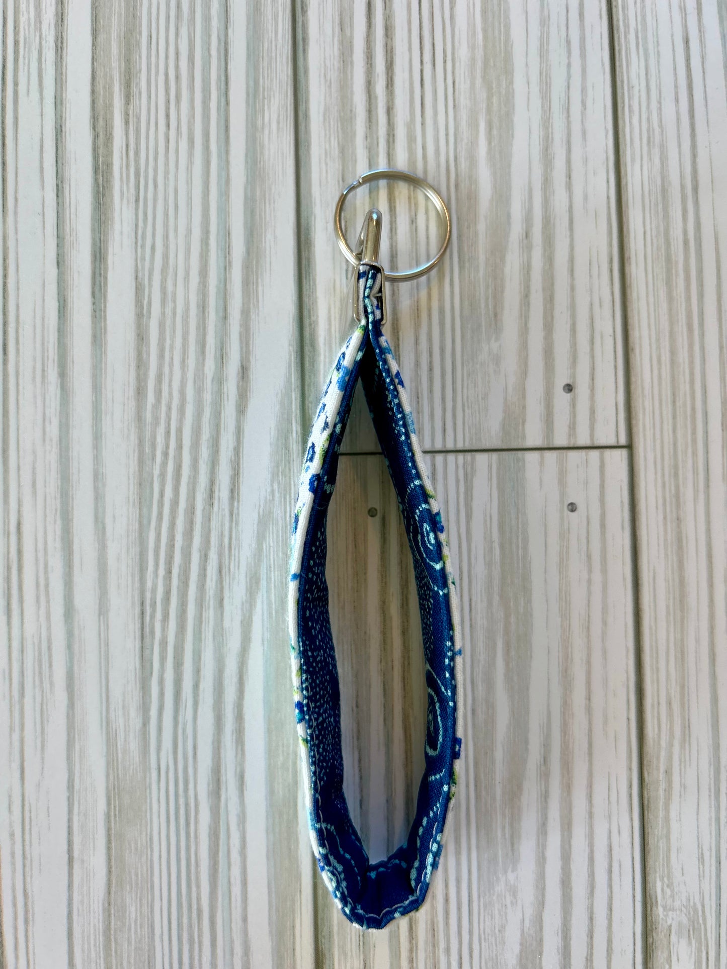 Cotton Key Chain Wristlet