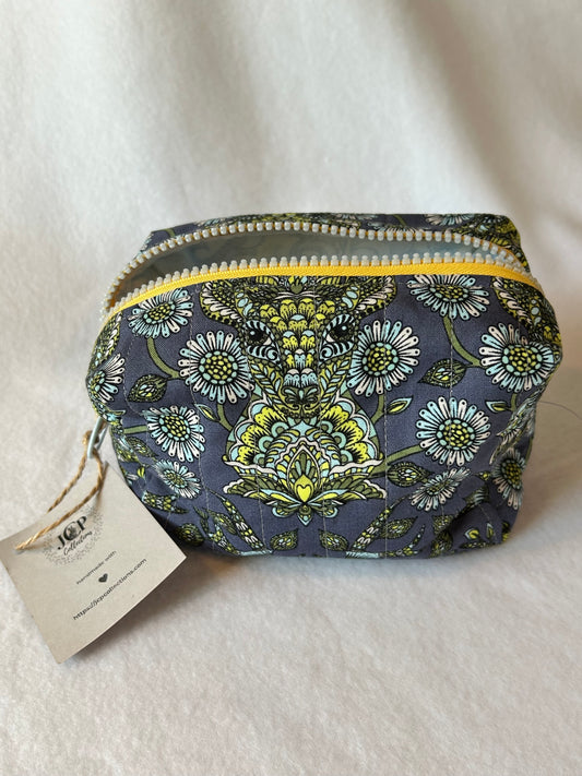 Hidden Deer Boxy Makeup Bag