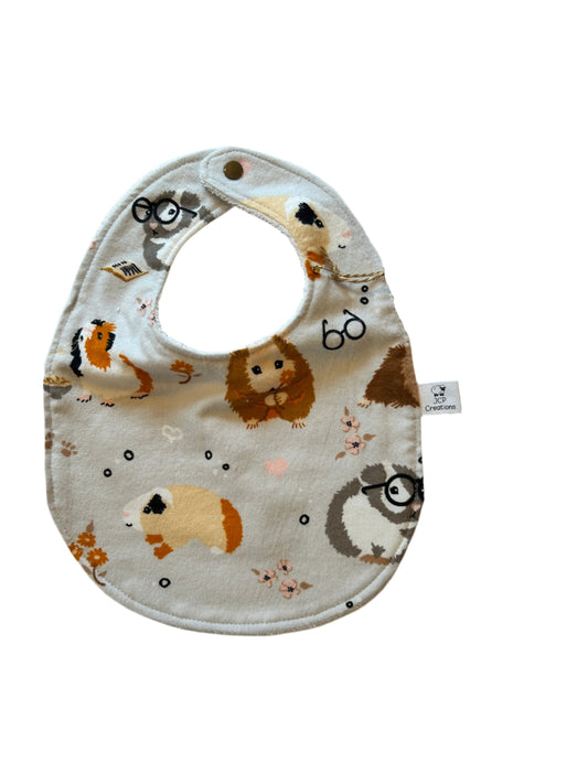 Guinea Pig Handmade Baby Bib