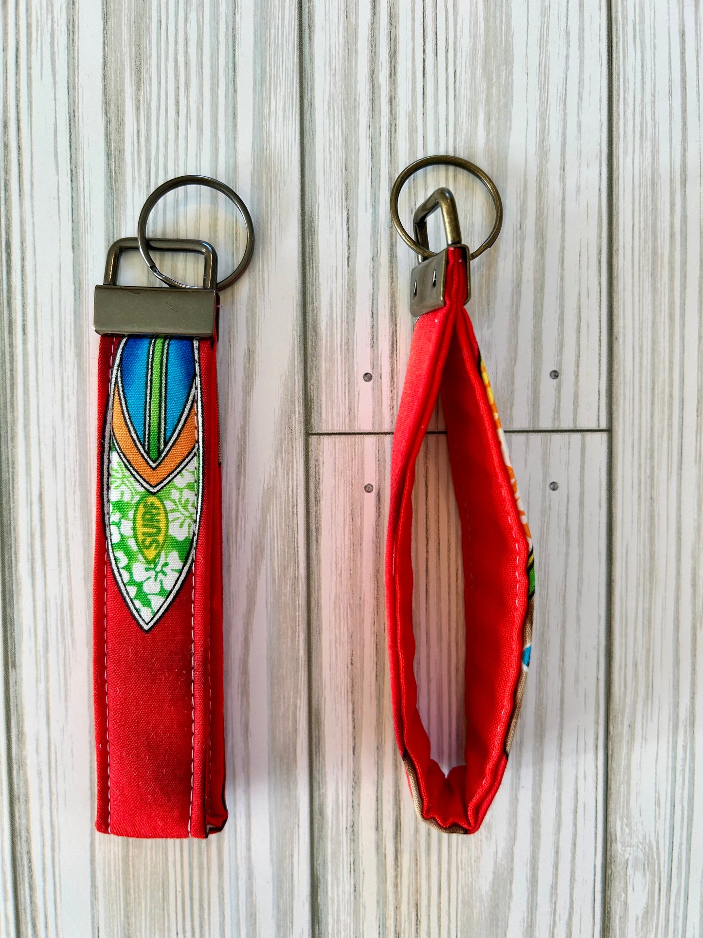 Cotton Key Chain Wristlet