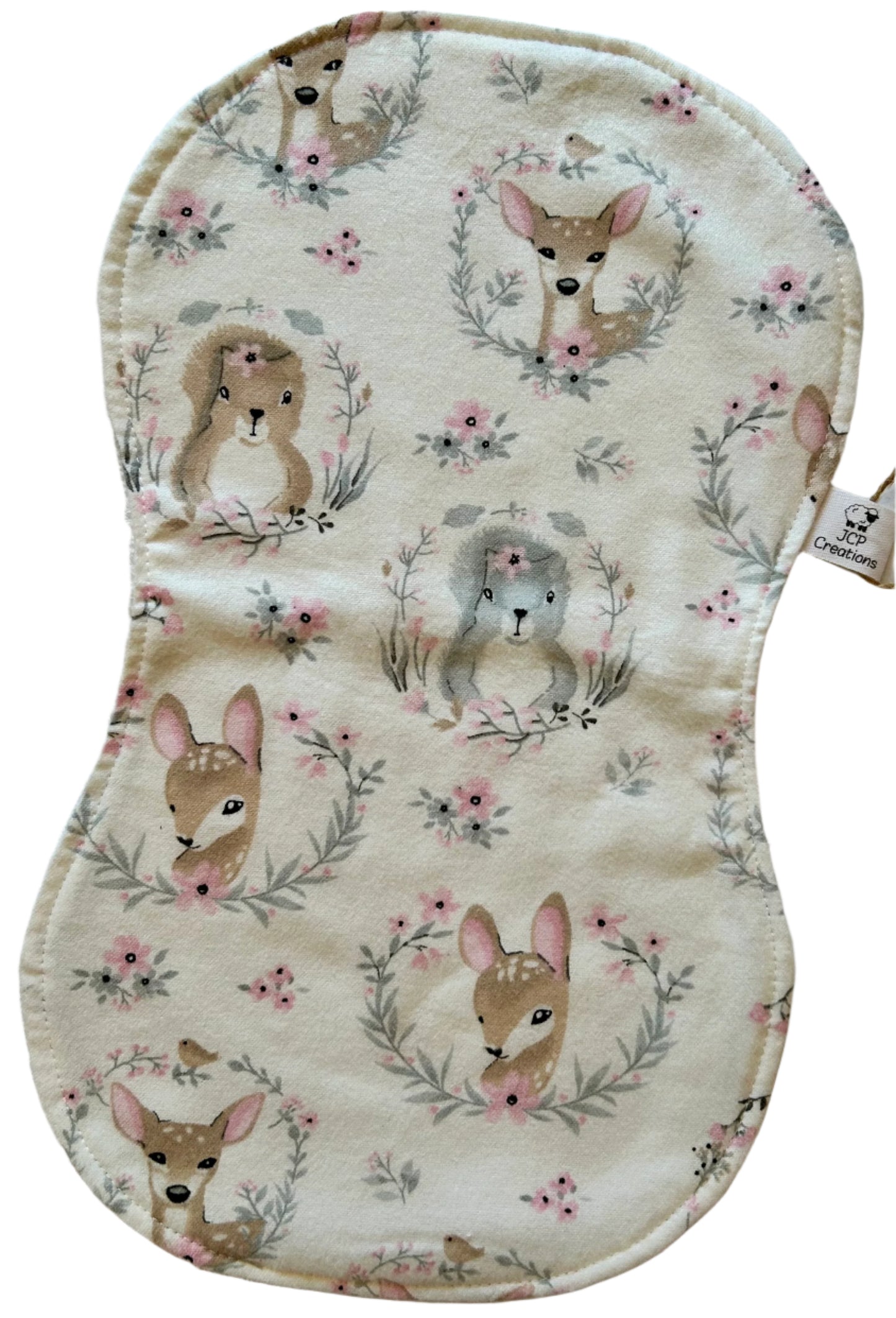 Tiny Tot Towel - Handmade Burp Cloth