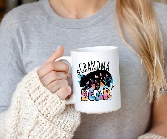 Grandma Bear Ceramic Coffee Mug